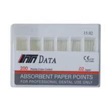 کن کاغذی Data - کن کاغذی 2 درصد دیتا DATA بسته 200 عددی - مواد و وسایل دندانپزشکی - تجهیزات دندانپزشکی - خرید وسایل دندانپزشکی - دنت اسمایل