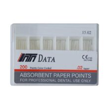 کن کاغذی Data - کن کاغذی 2 درصد دیتا DATA بسته 200 عددی - مواد و وسایل دندانپزشکی - تجهیزات دندانپزشکی - خرید وسایل دندانپزشکی - دنت اسمایل