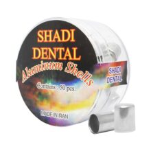  روکش موقت آلومینیومی برند Shadi ، خرید روکش موقت آلومینیومی با بالاترین کیفیت ، روکش موقت آلومینیومی شادی SHADI Aluminum Shells ، دنت اسمایل
