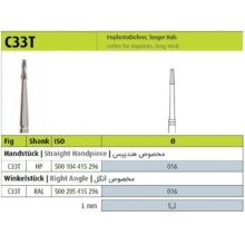 فرز کارباید مخصوص آنگل جراحی Jota - Diamonds Carbides Abrasives C33T RAL 016 - فروشگاه تجهیزات دندانپزشکی دنت اسمایل