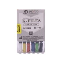K فایل طول 31 Denco - قیمت و خرید K فایل طول 31 Denco - خرید انواع K فایل Denco - فروش فایل دستی - تجهیزات دندانپزشکی دنت اسمایل - دندانت